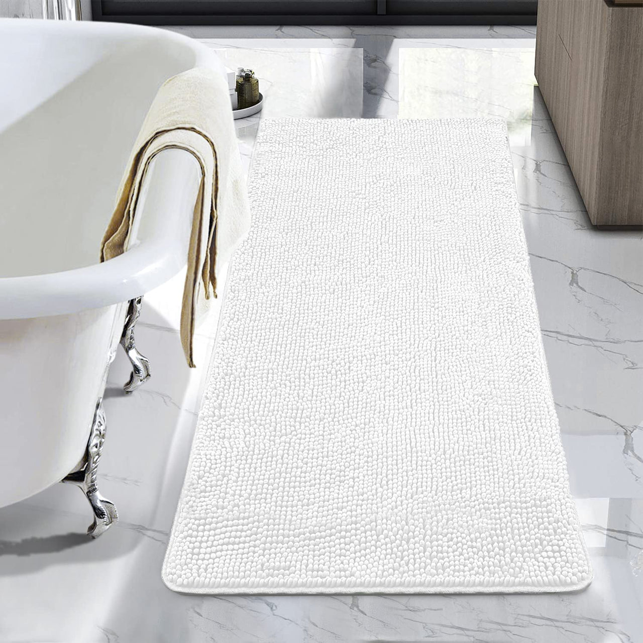 Thick Chenille Bathroom Anti - Slip Bath Mat - Casatrail.com