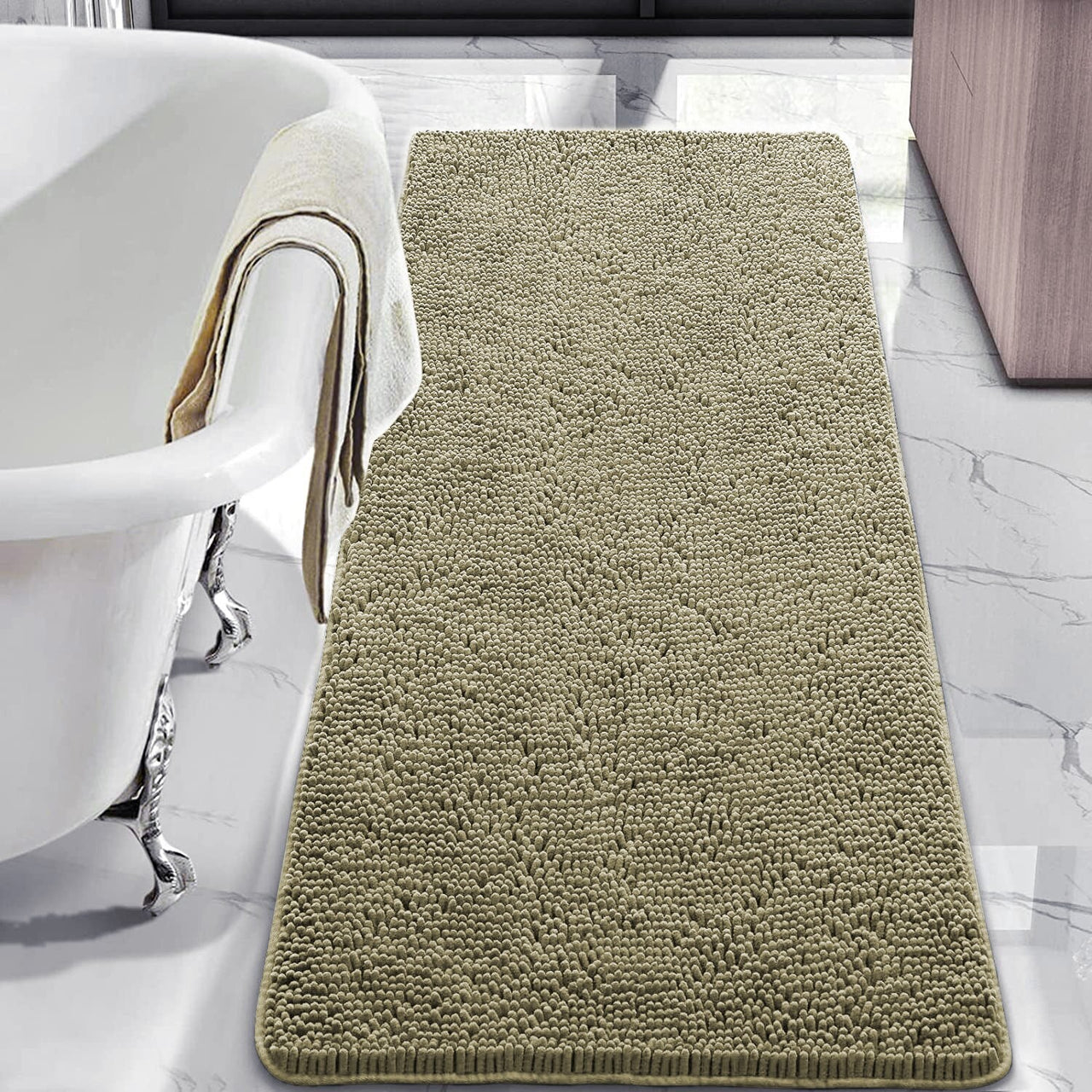 Thick Chenille Bathroom Anti - Slip Bath Mat - Casatrail.com