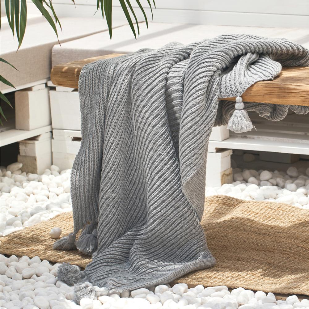 Thick Chunky Knit Blanket - Casatrail.com