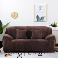 Thumbnail for Thick Plush Fabric Sofa Cover Set - Casatrail.com