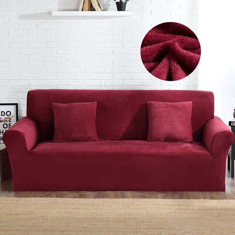 Thick Plush Fabric Sofa Cover Set - Casatrail.com