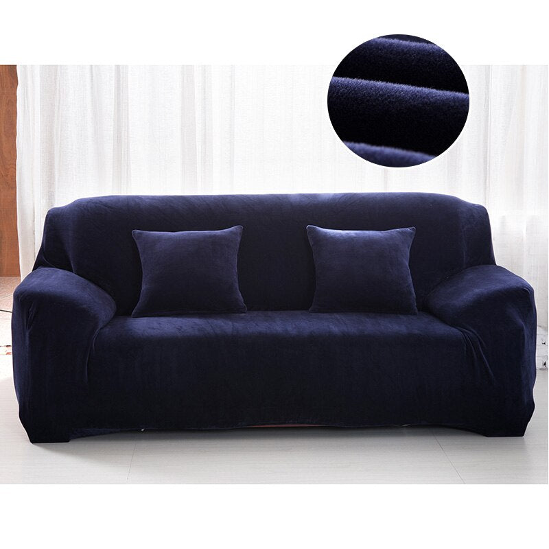 Thick Plush Fabric Sofa Cover Set - Casatrail.com