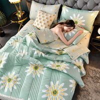 Thumbnail for Thin Quilted Blanket for Summer Bedding - Casatrail.com