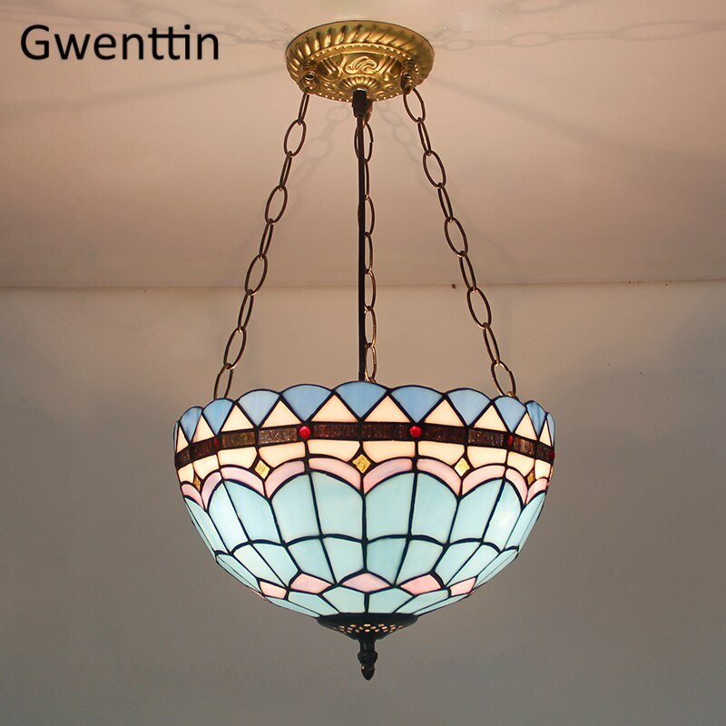 Tiffany Stained Glass Pendant Light - Casatrail.com