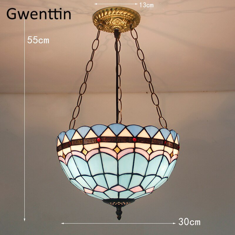 Tiffany Stained Glass Pendant Light - Casatrail.com