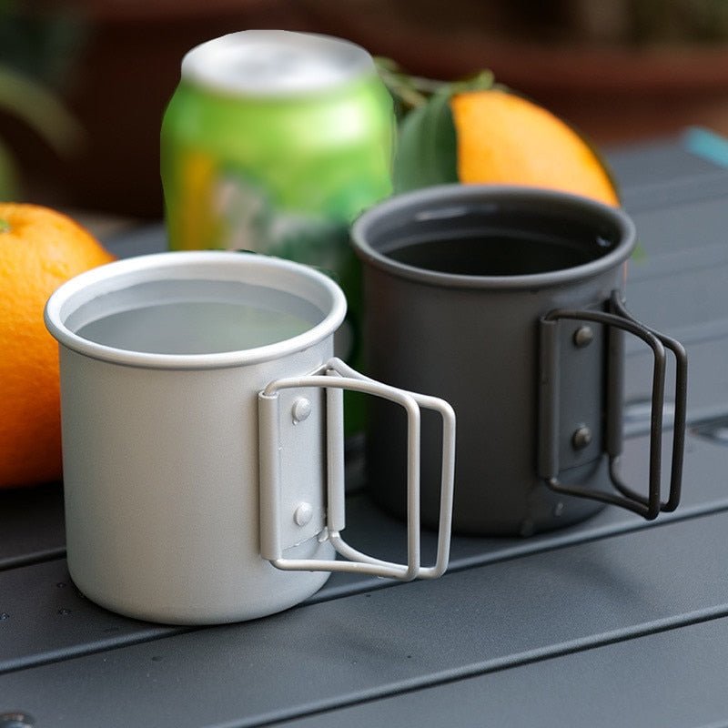 Titanium Camping Mug Tourist Tableware - Casatrail.com