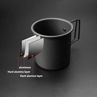 Thumbnail for Titanium Camping Mug Tourist Tableware - Casatrail.com