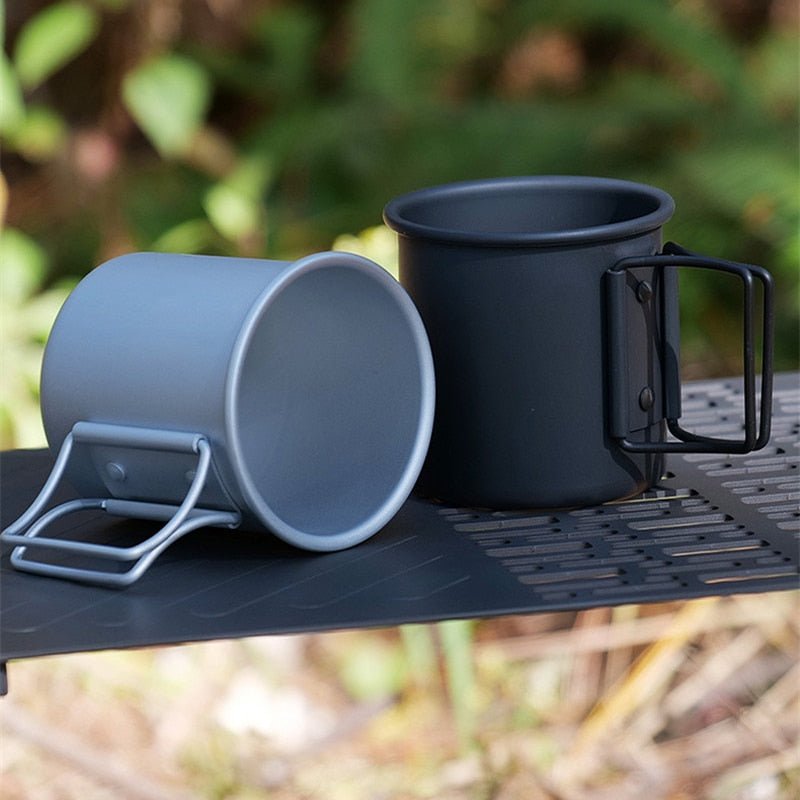 Titanium Camping Mug Tourist Tableware - Casatrail.com