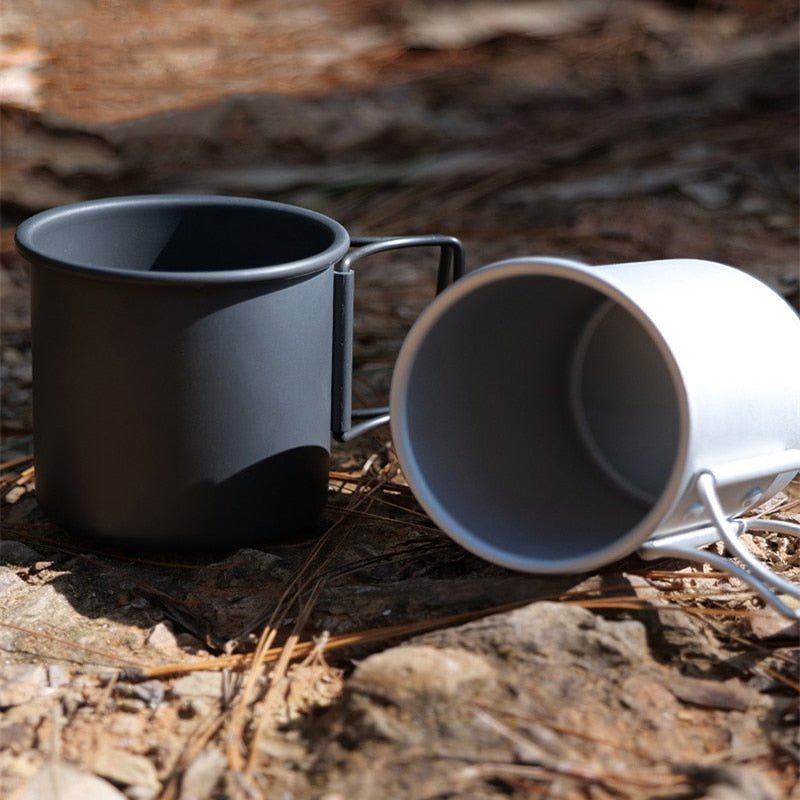 Titanium Camping Mug Tourist Tableware - Casatrail.com