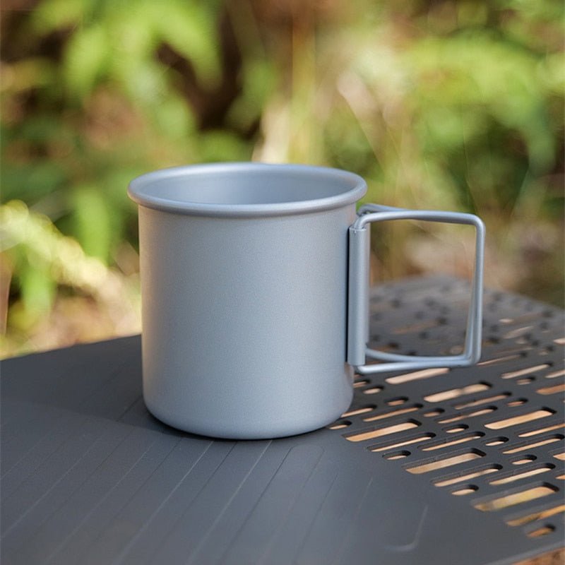 Titanium Camping Mug Tourist Tableware - Casatrail.com