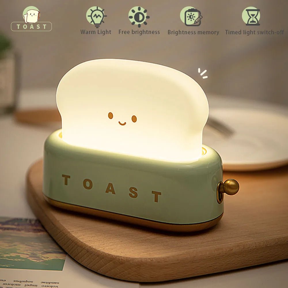 Toast Cartoon LED Night Light - Casatrail.com