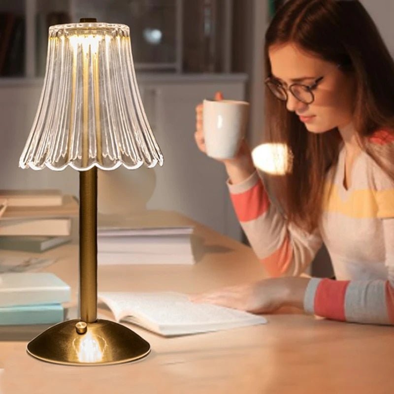 Touch LED Table Lamp with Dimming Feature - Casatrail.com