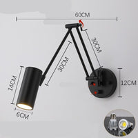 Thumbnail for Touch Sensor LED Wall Lamp for Stylish Bedside - Casatrail.com