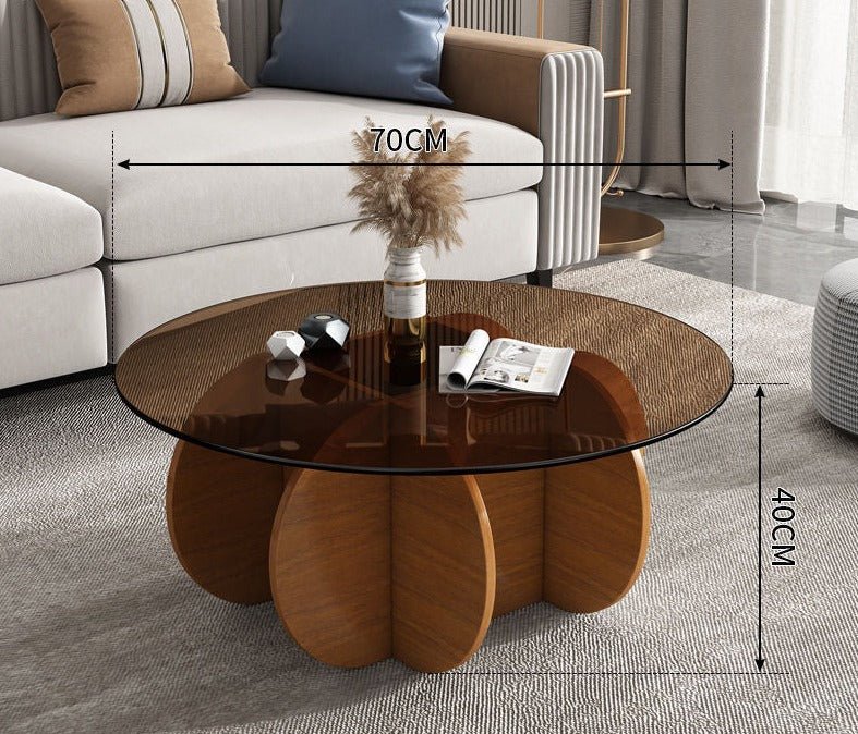 Transparent Modern Glass Coffee Table - Casatrail.com