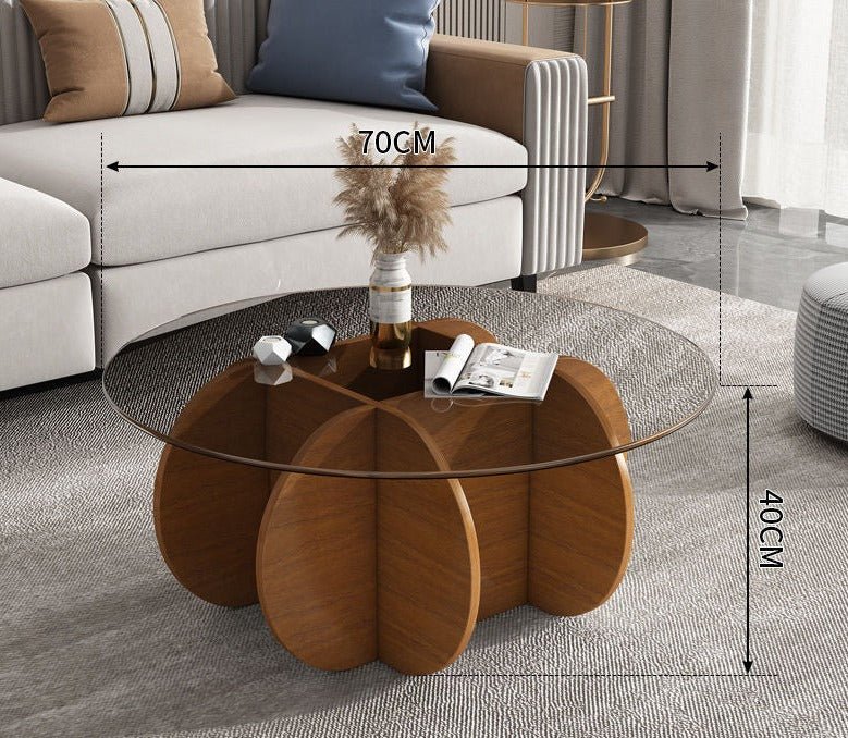 Transparent Modern Glass Coffee Table - Casatrail.com