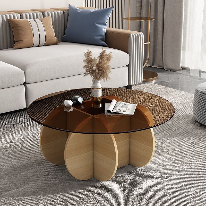 Transparent Modern Glass Coffee Table - Casatrail.com