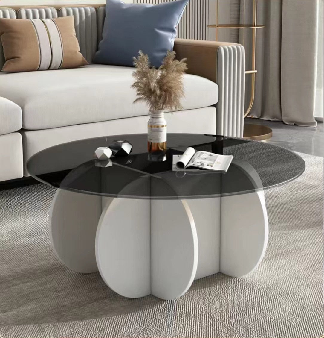 Transparent Modern Glass Coffee Table - Casatrail.com