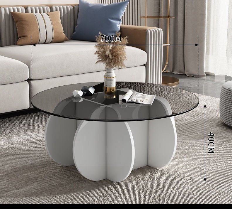 Transparent Modern Glass Coffee Table - Casatrail.com