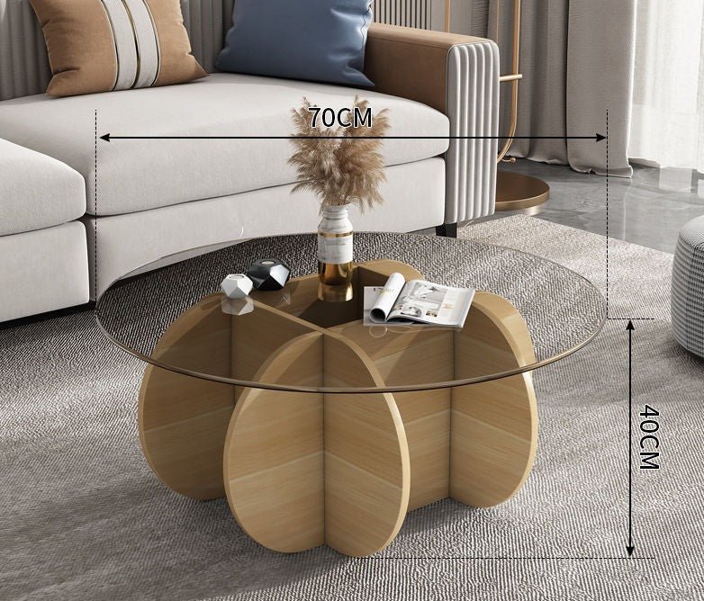 Transparent Modern Glass Coffee Table - Casatrail.com