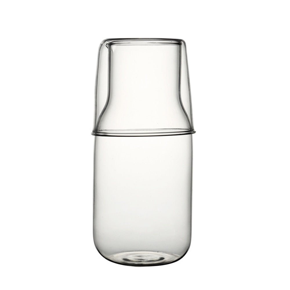 Transparent Water Carafe with Lid - Casatrail.com