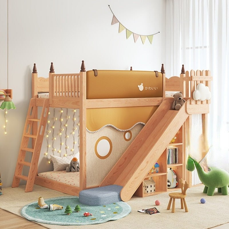 Treehouse Bunk Beds with Slide - Casatrail.com