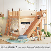 Thumbnail for Treehouse Bunk Beds with Slide - Casatrail.com