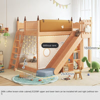 Thumbnail for Treehouse Bunk Beds with Slide - Casatrail.com