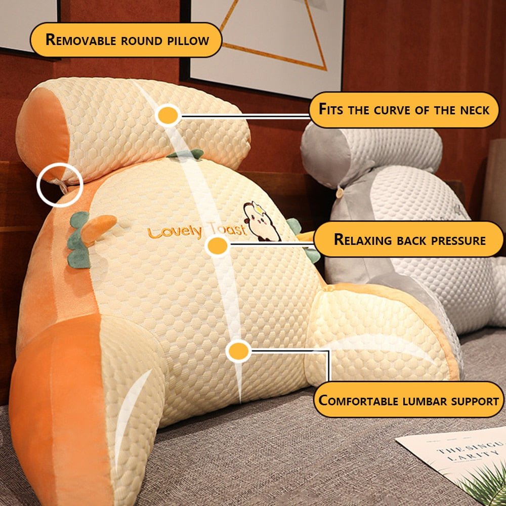 Triangle Cushion Bedside Cartoon Sofa Pillow - Casatrail.com