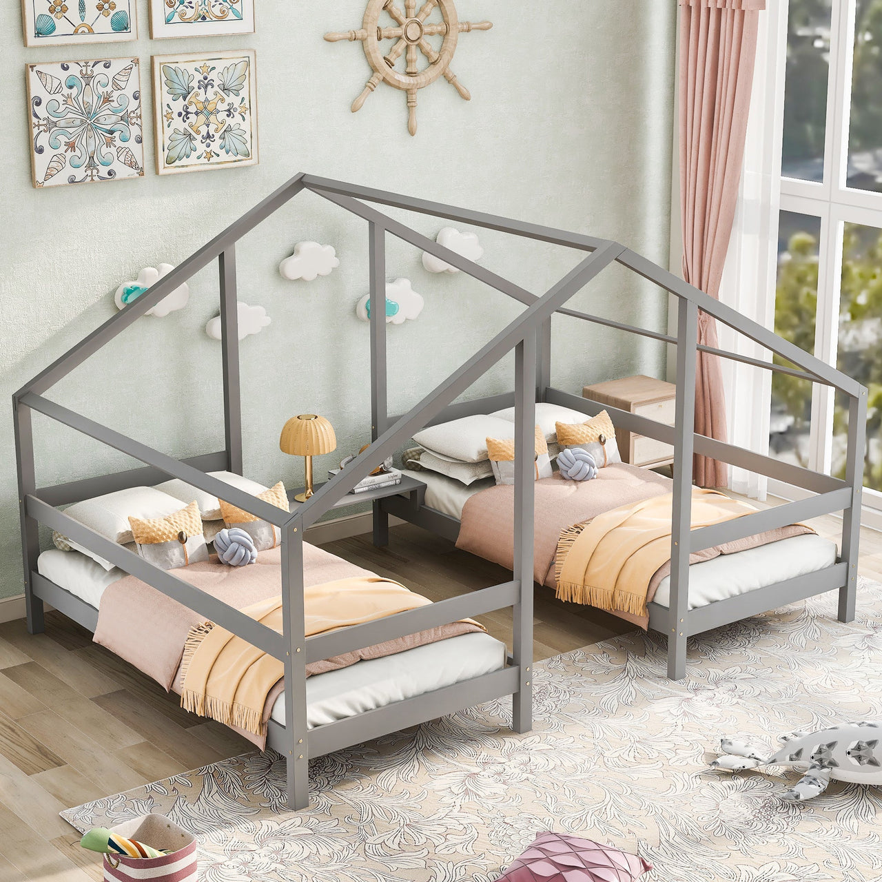 Triangular Toddler House Bed for Twin Size - Casatrail.com