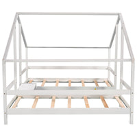 Thumbnail for Triangular Toddler House Bed for Twin Size - Casatrail.com