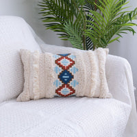 Thumbnail for Tufted Throw Pillow - Moroccan Fringed Waist Pillow Case - Casatrail.com