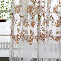 Thumbnail for Tulle Curtain - Romantic Butterfly Pattern - Casatrail.com