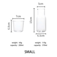 Thumbnail for Tumbler Glass Water Carafe Set - Casatrail.com