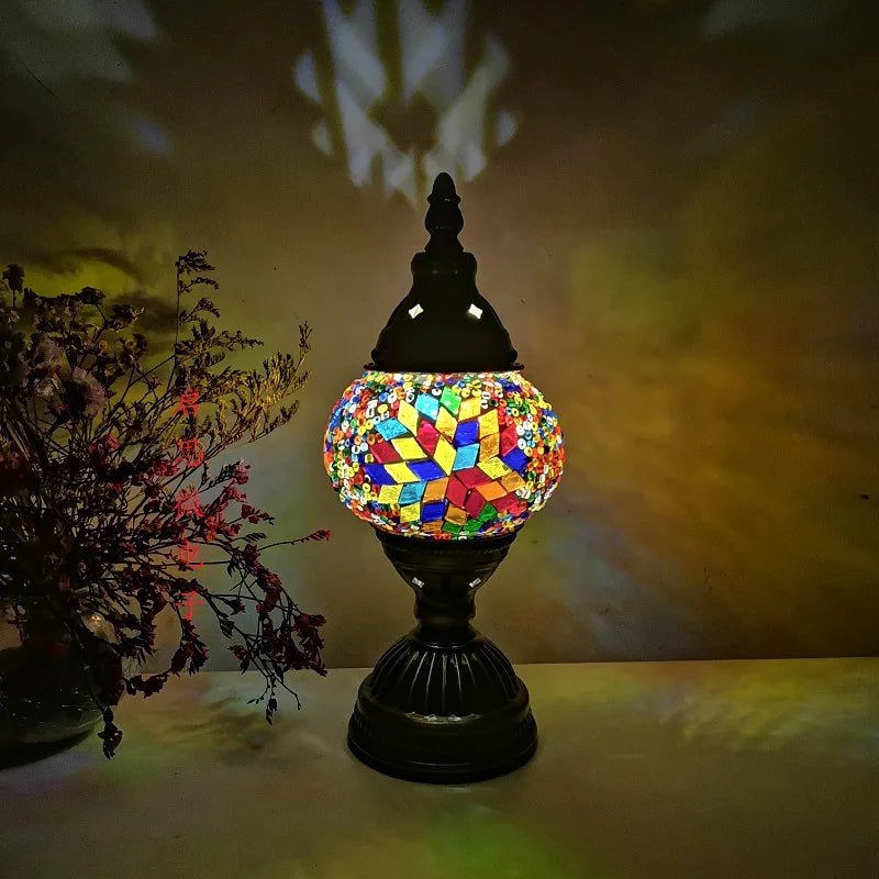 Turkish Mosaic Table Lamp - Casatrail.com