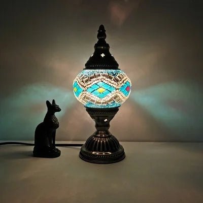 Turkish Mosaic Table Lamp - Casatrail.com