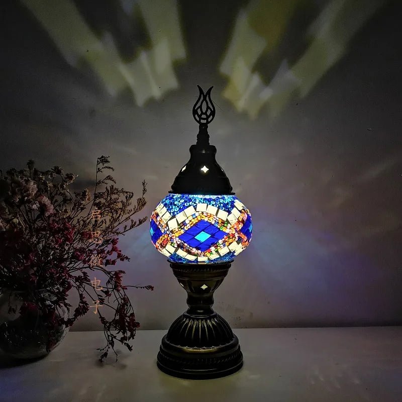 Turkish Mosaic Table Lamp - Casatrail.com