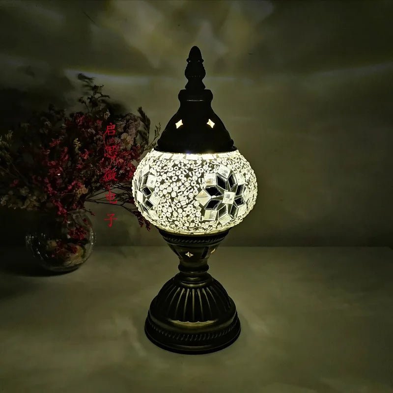 Turkish Mosaic Table Lamp - Casatrail.com