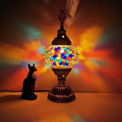 Turkish Mosaic Table Lamp - Casatrail.com