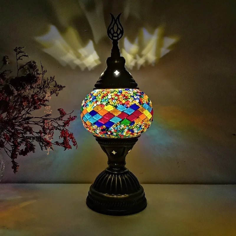 Turkish Mosaic Table Lamp - Casatrail.com