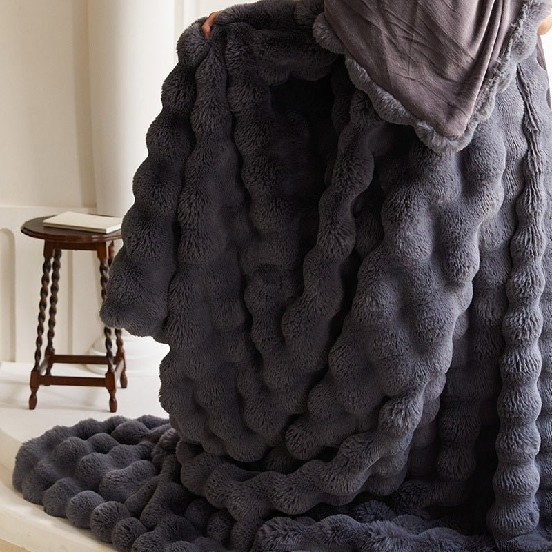 Tuscan Imitation Fur Blanket - Casatrail.com