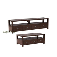 Thumbnail for TV Entertainment Center - Coffee Table Wine Cabinet Combination - Casatrail.com