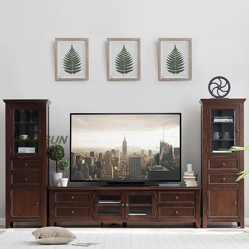 TV Entertainment Center - Coffee Table Wine Cabinet Combination - Casatrail.com