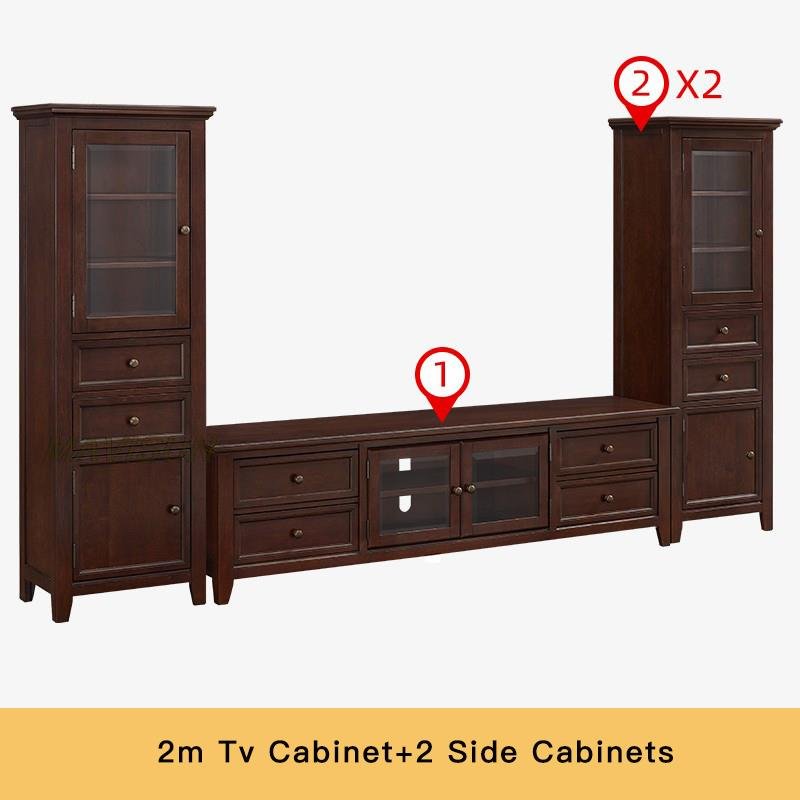 TV Entertainment Center - Coffee Table Wine Cabinet Combination - Casatrail.com