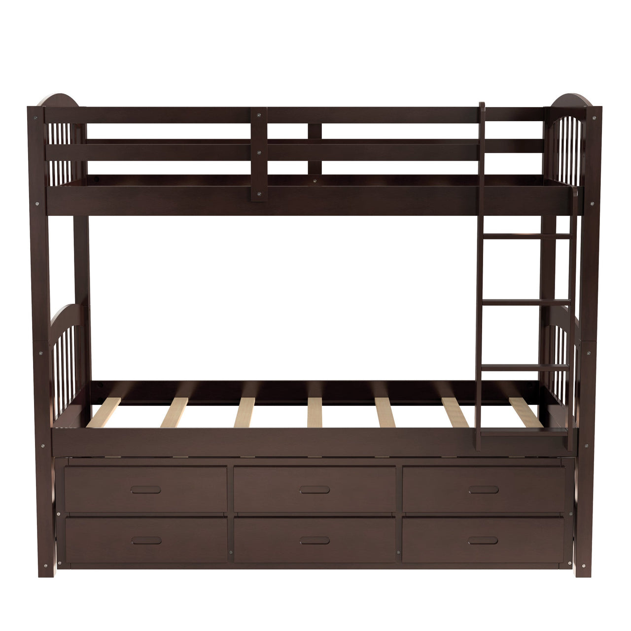 Twin Bunk Bed with Drawers - Casatrail.com