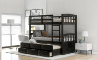 Thumbnail for Twin Bunk Bed with Drawers - Casatrail.com