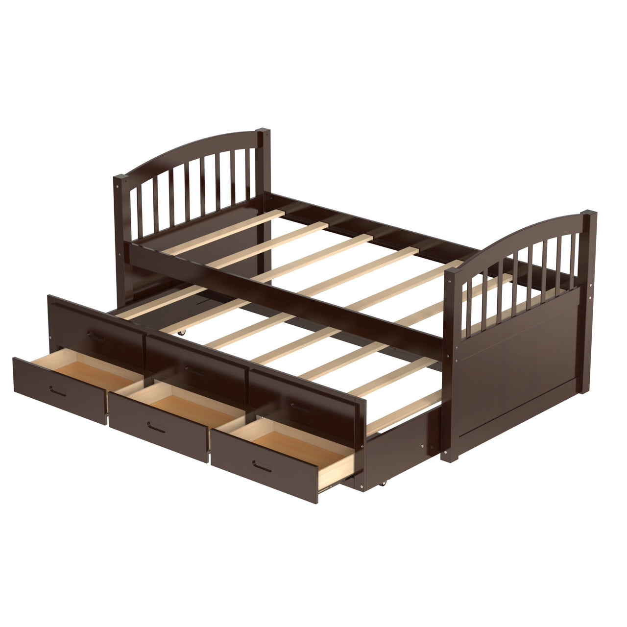 Twin Bunk Bed with Drawers - Casatrail.com