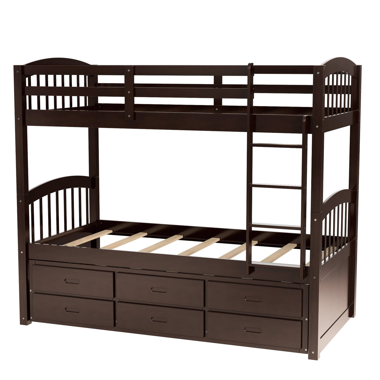 Twin Bunk Bed with Drawers - Casatrail.com