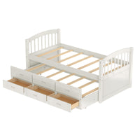 Thumbnail for Twin Bunk Bed with Drawers - Casatrail.com