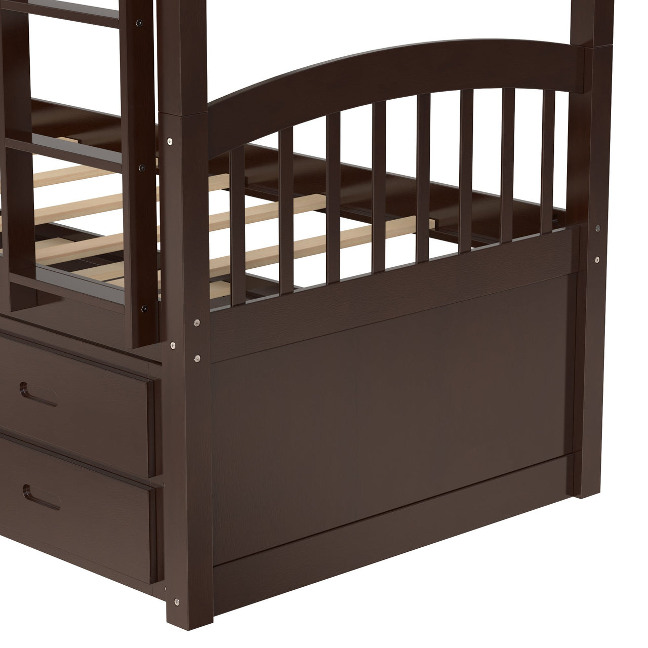 Twin Bunk Bed with Drawers - Casatrail.com