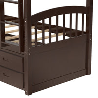 Thumbnail for Twin Bunk Bed with Drawers - Casatrail.com